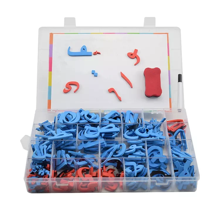Cheaper  Arabic Magnet letters Foam Eva soft spelling toy magnet drawing board magnetic arabic alphabet montessori letter