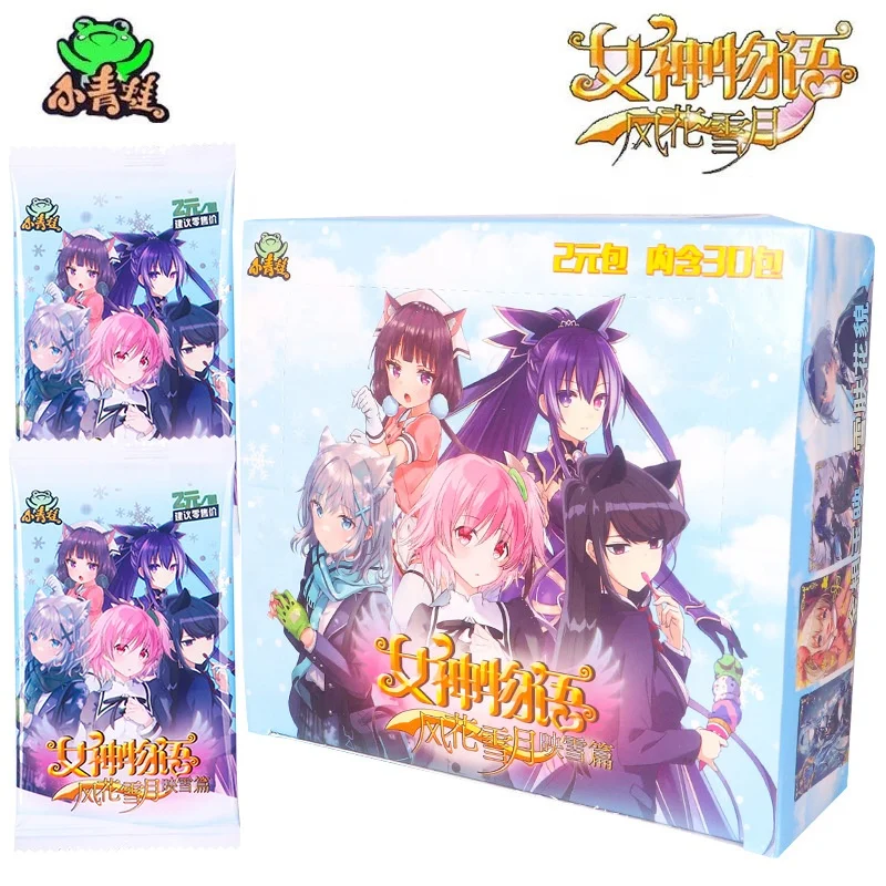SM japanese anime Table Toys For Family Christmas Goddess Story EVA collect Card Child Kids Birthday Gift girl play Game Cards