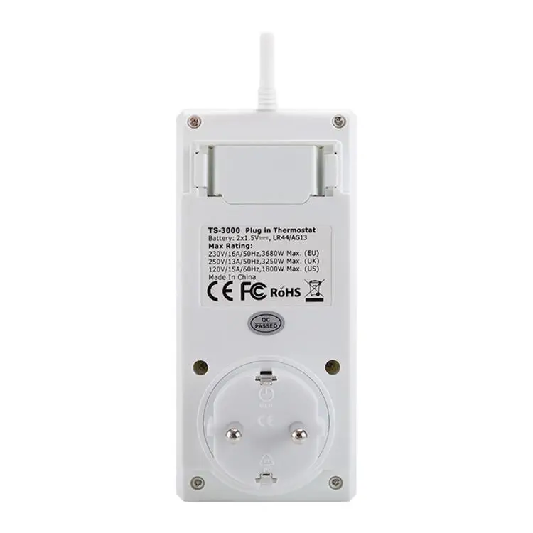 
Universal Temperature Control Switch Floor Heating Automatic Thermostat Socket Smart Temperature Controller Switch 