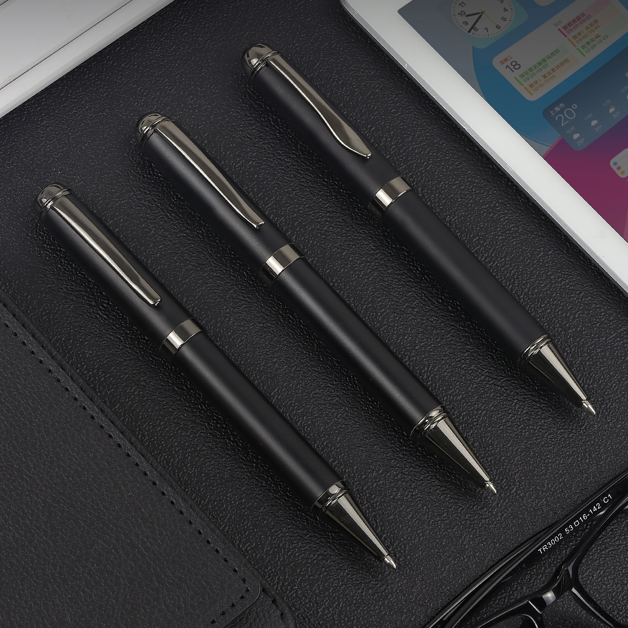 LT Luxury 0.1mm Writing Width Twist Ballpen Ballpoint Pen Metal Ball Pen with Custom Logo Promotional Gift Pens