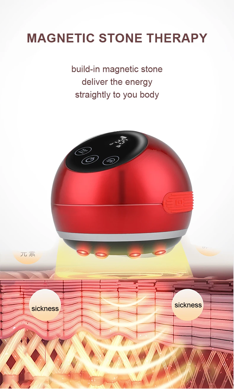 Medical4 in 1 Multi-Function Dynamic Vacuum Cupping Device Cellulite Massage Remover Set Electric smart cupping therapy massager