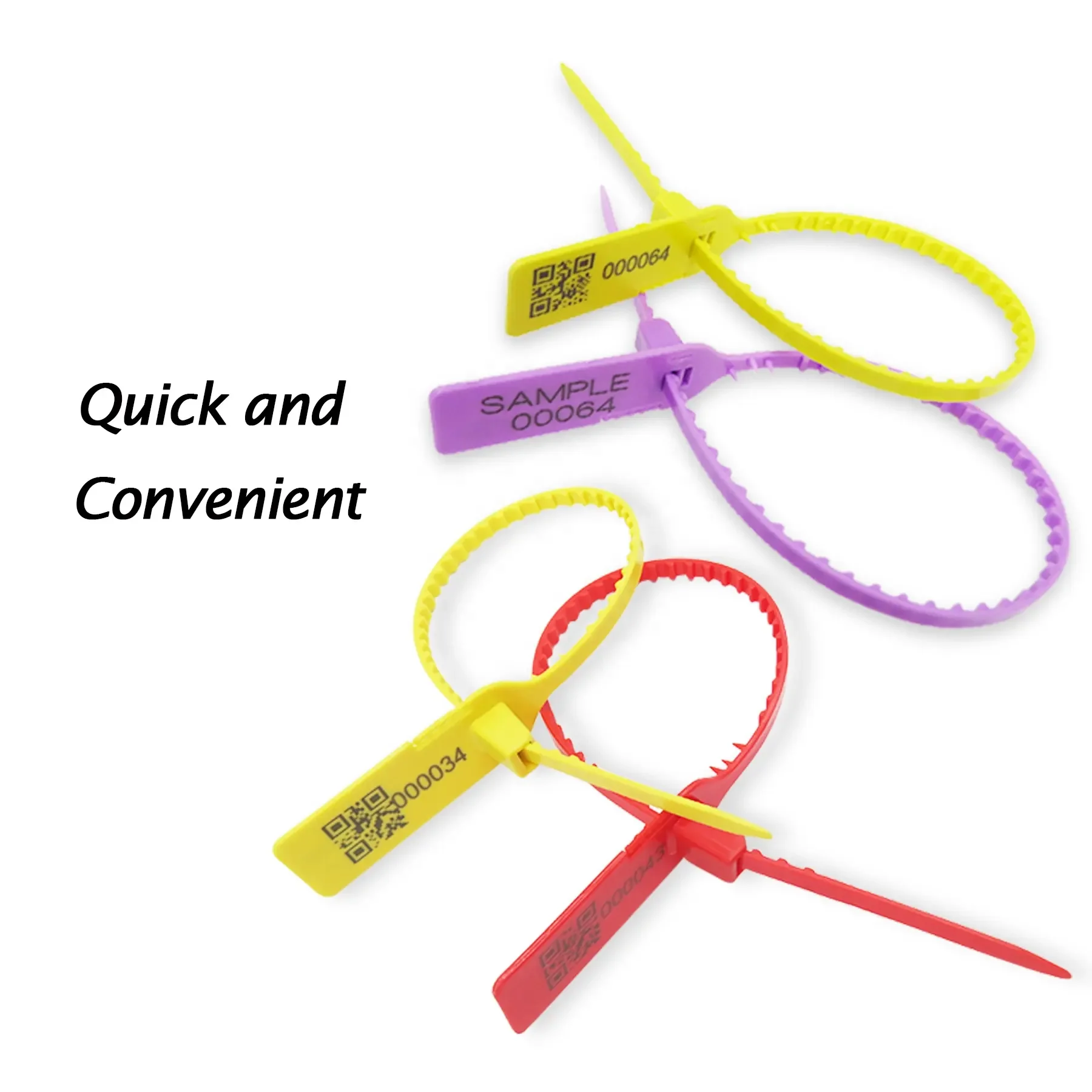 Seals Hangtags Wholesale Custom Logo Logistics Lead Seal Anti-disassembly Cable Tie Tags for Clothing