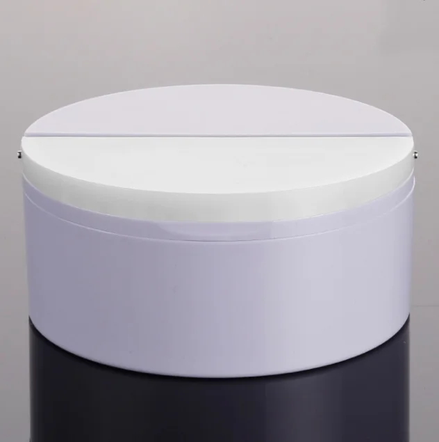 ABS material cosmetic 50g skin care cream jar with spatula