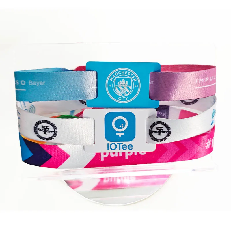 Wristbands with Embedded RFID Chips for Admission Tickets for amusement park