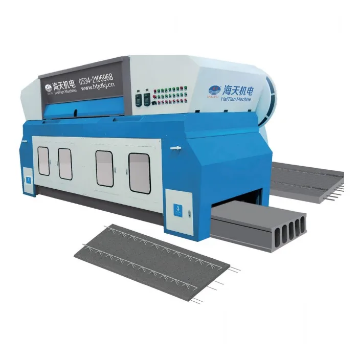 Sliding prestress prefabricated hollow core slab Slipformer machine concrete component size can be customized