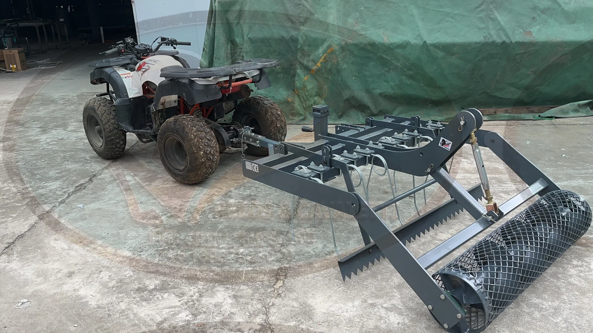 Cavaletti Elf Patented Horse Racing Sand Paver New Mechanical Grader Leveler with Engine & Gearbox Core Components Racecourses