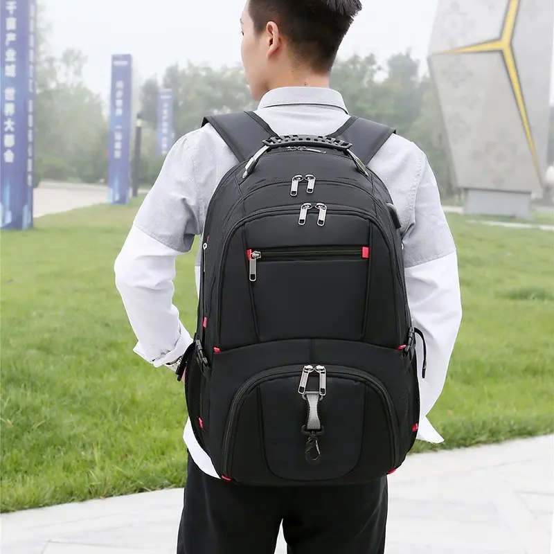 Fashion Large Capacity Business Backpack Waterproof Oxford Outdoor Travel Bag Multifunctional Laptop Bag