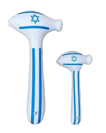 Wholesale of PVC inflatable toys by Israeli manufacturers, inflatable hammers, sticks, axes, inflatable balloons