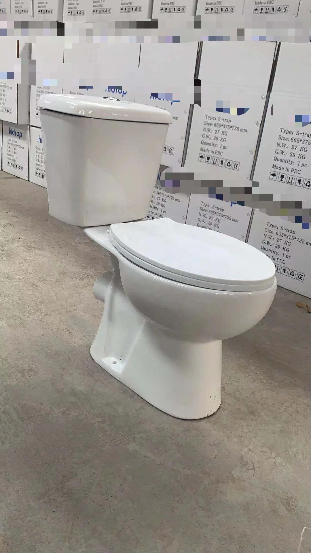 Сантехника для ванной керамический двухкомпонентный Туалет