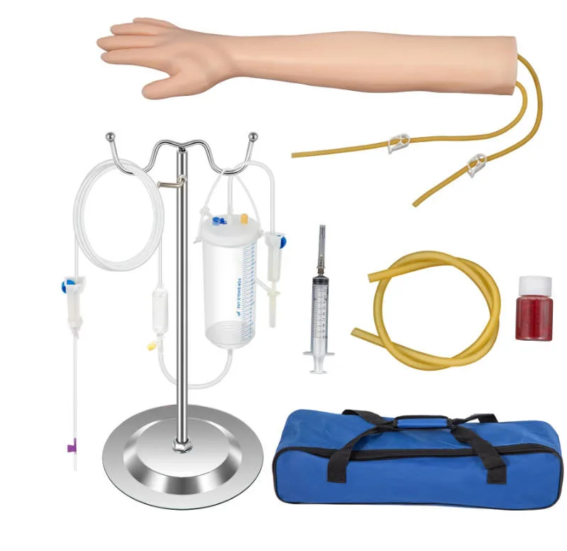 Teaching injection practice model, arm intravenous injection model combination