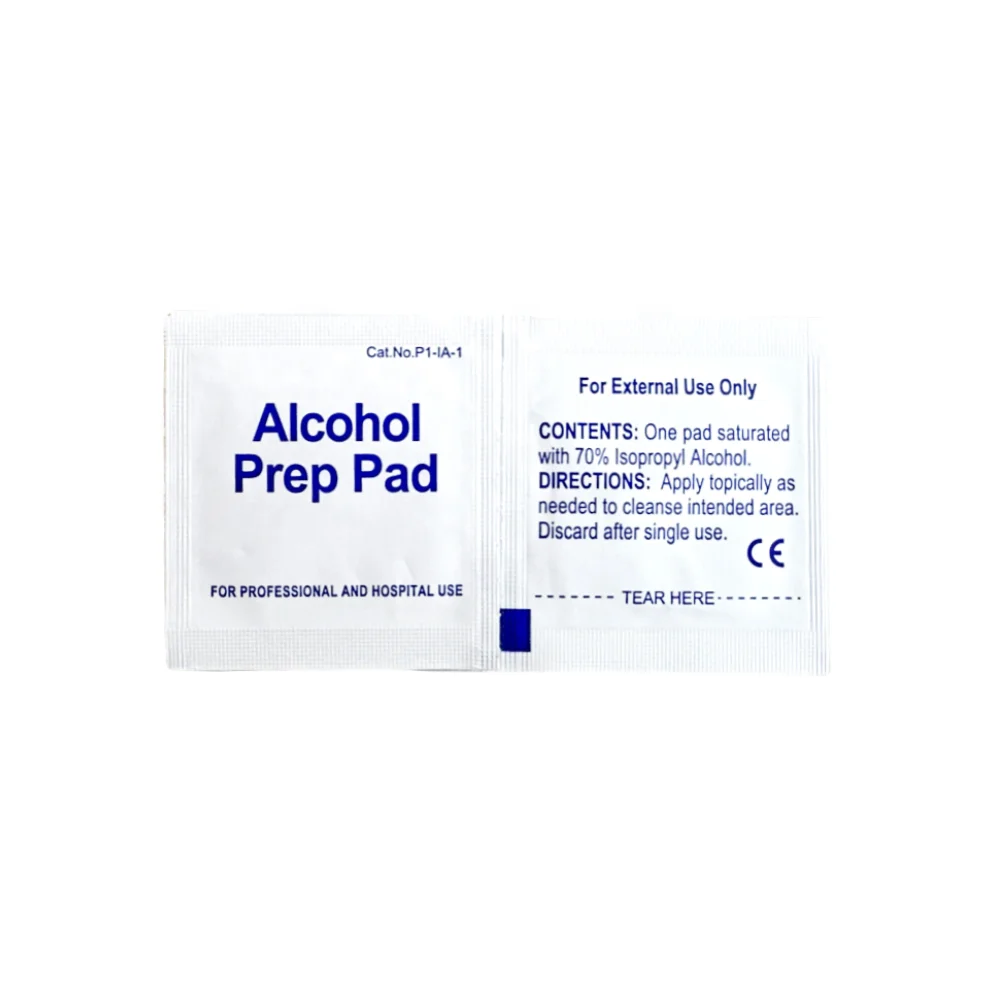 Medical Prep Wet Wipes Disinfection Use 70% Isopropyl Alcohol Pads for Screen Cleaning