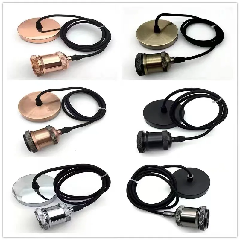 2023 discounted prices electroplate gold antique copper silver Chandelier Led Pendant Light Kitchen Island Lamp For Dinning Room