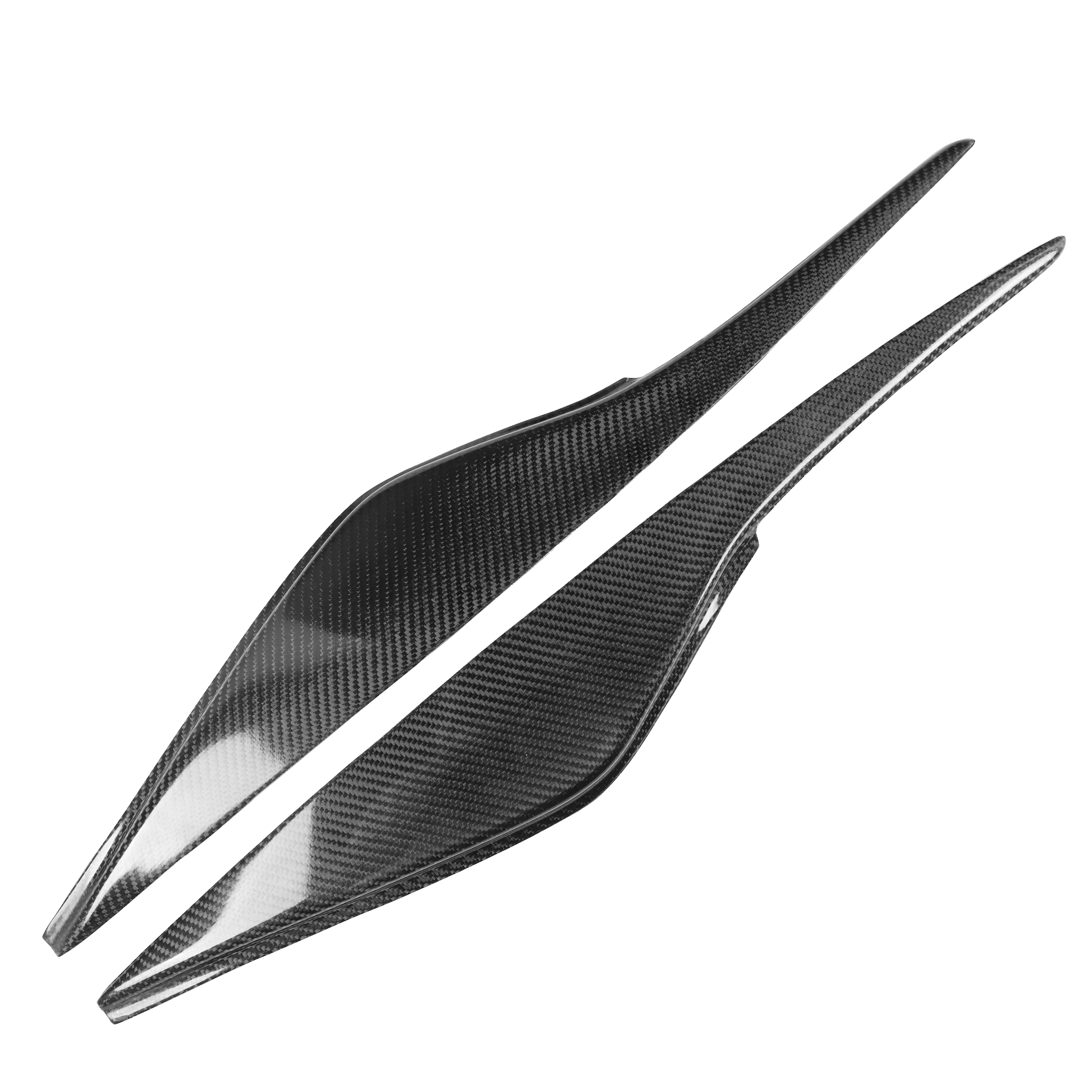 Car Interior Ford Mondeo MK4 dry carbon lamp eyebrow Decorative Cover Carbon Fiber Sticker for Ford