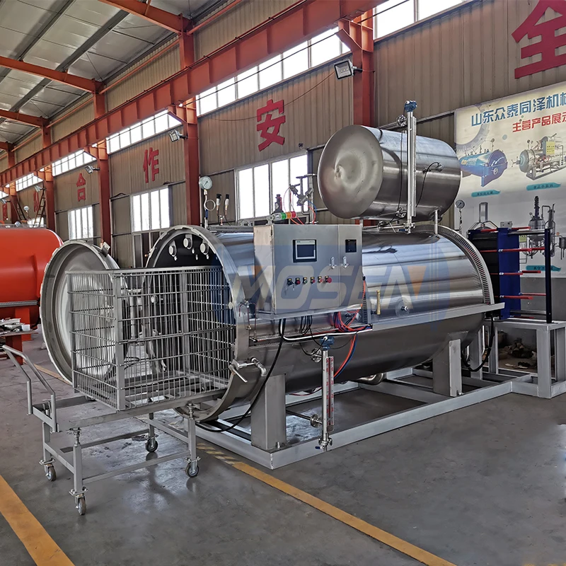 Canned Sardines/Tuna canned Food Sterilizer Autoclave Retort Machine