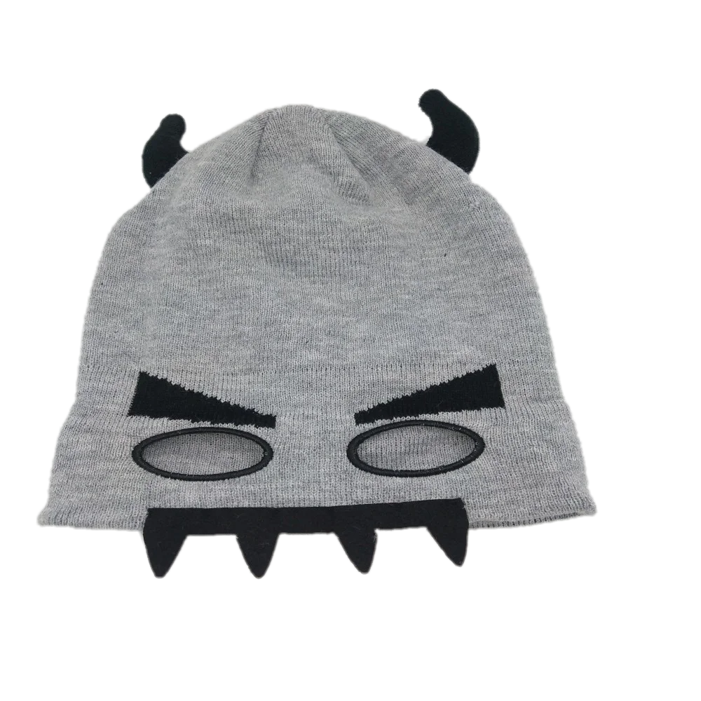 
Winter monster knit cap Crocheted knit hat Custom - made knitted caps of various shapes 