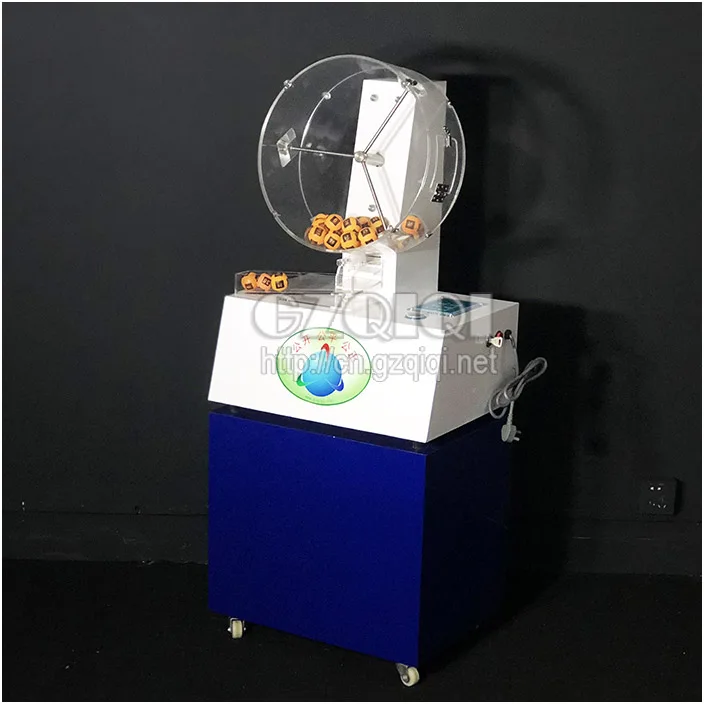 
High quality mechanical mixing draw ball lottery machine 