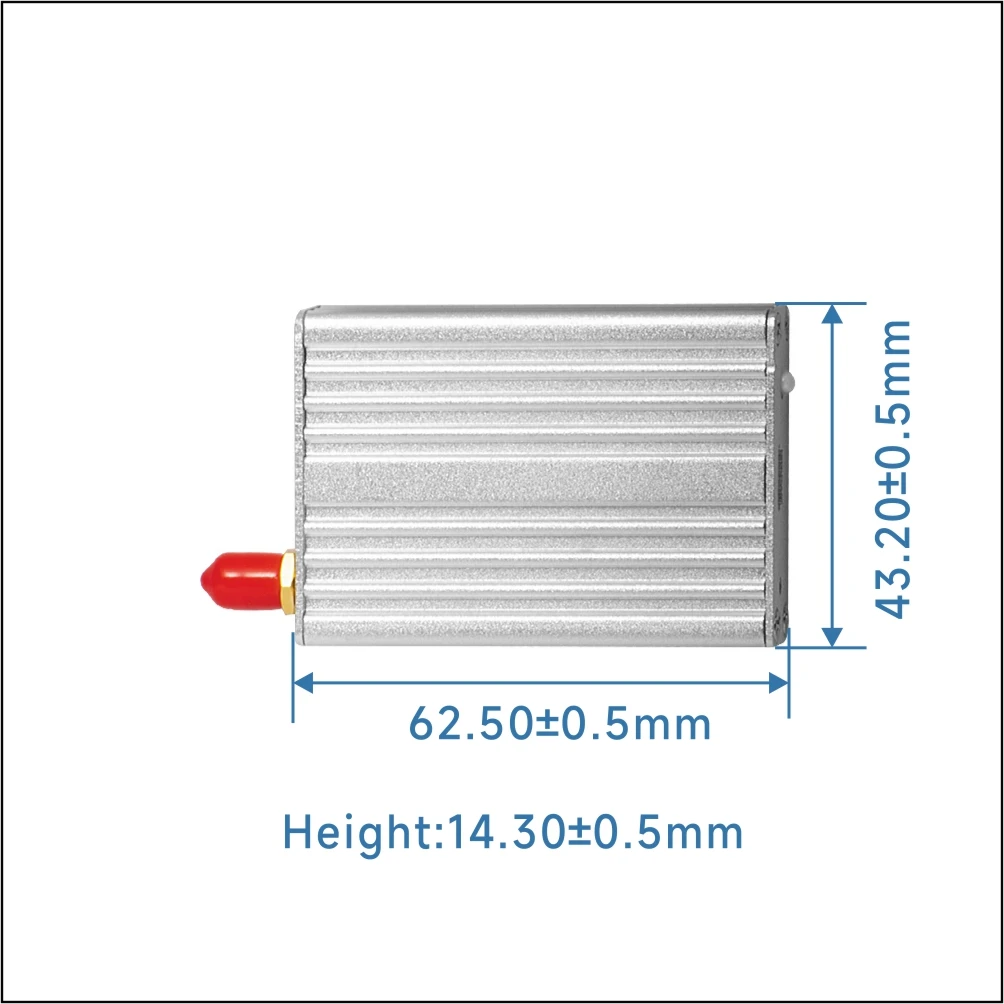 G-NiceRF SV6202 - 3km Uart RS485 Si4432 long range 433 radio modem 2w long range rf module