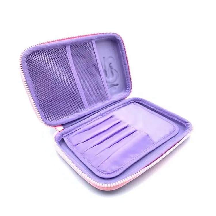 Double Zip Eva Artists Sublimation Large Unicorn Cute Leather School Children Custom Logo Pencil Bags For Girls