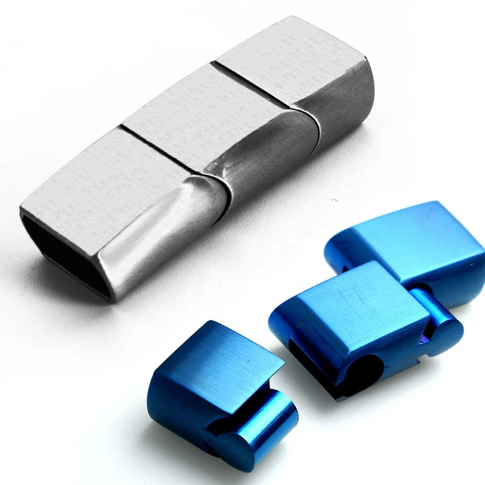 VEROMCA Магнитная застежка с тремя секциями для изготовления ювелирных изделий своими руками из нержавеющей стали регулируемый размер магнитная застежка