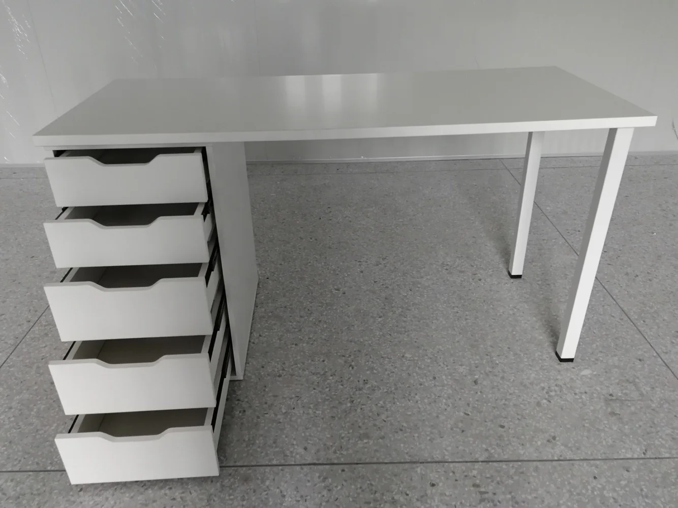 
Instagram home office studio furniture escritorio white writing study table hot desk masa 