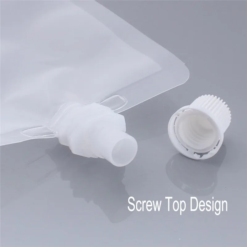 China supplier laminated plastic drink pouch with spout/soft drink spout pouch/Beverage spout bag