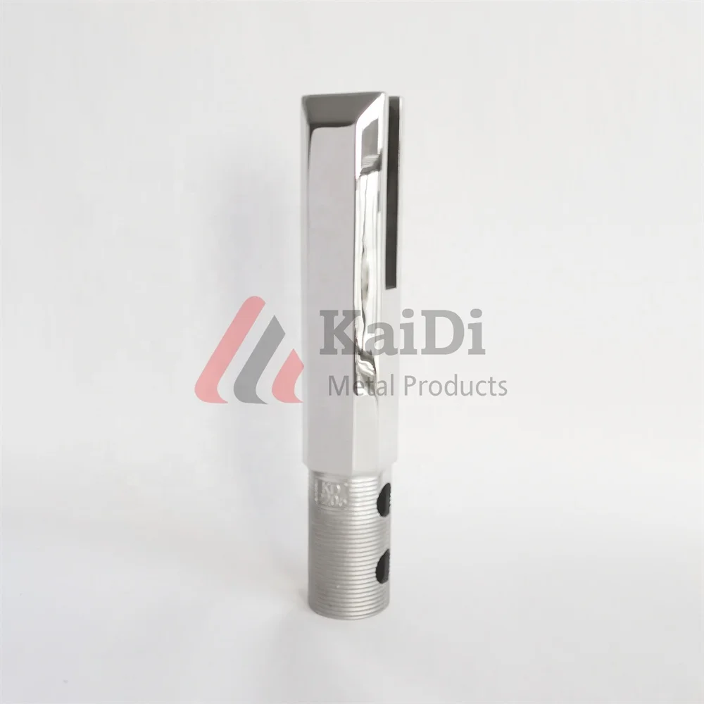 Deck stainless steel 2205 glass spigot glass railing balcony