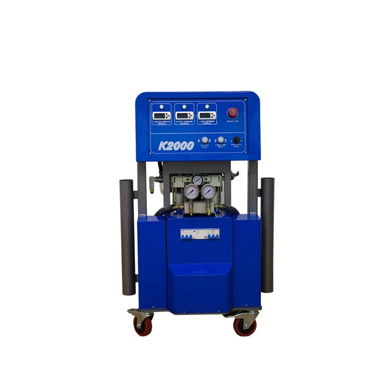 K2000 Factory Outlet Pneumatic Two Component Pu Spray Foam Polyurethane Insulation Injection Spraying Machine