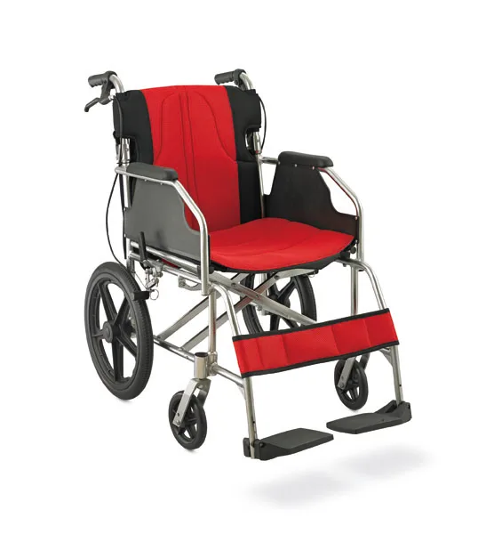 Hot Sell Rehabilitation Therapy Supplies  China Folding Outdoor Aluminum Lightweight Wheelchair