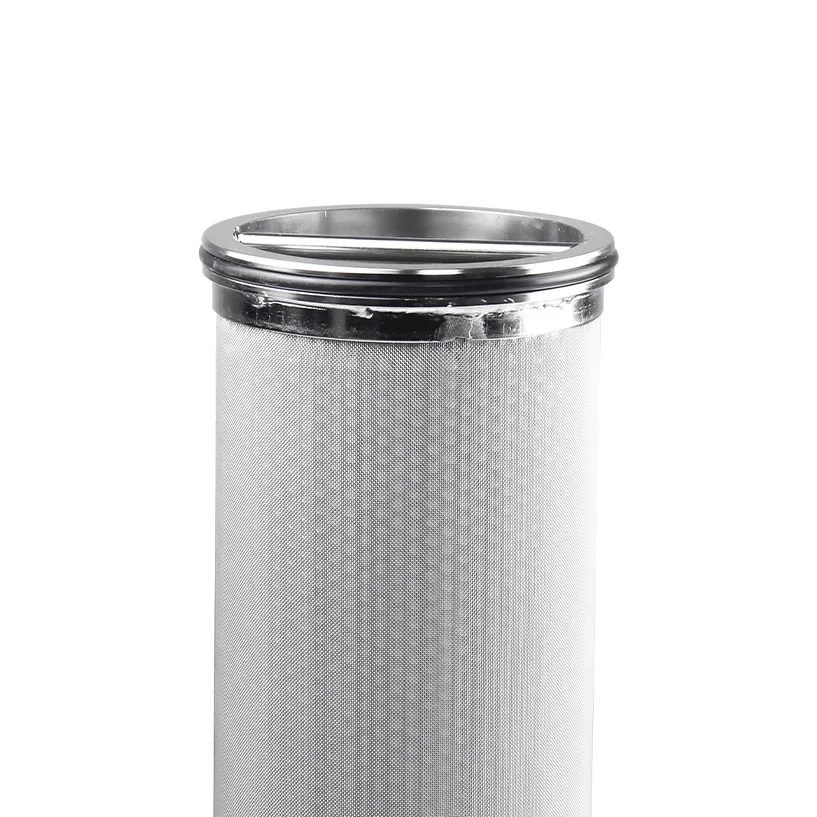 factory direct  30 40 80 micron stainless steel mesh sieves Round Shape Weave Wire Mesh Filter Silencer pipe