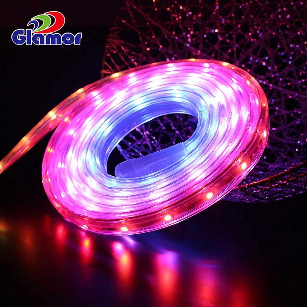 Soft eco-friendly color uniformity ip65 waterproof 30leds/meter SMD 5050 colorful RGB programmable with remote led strip light