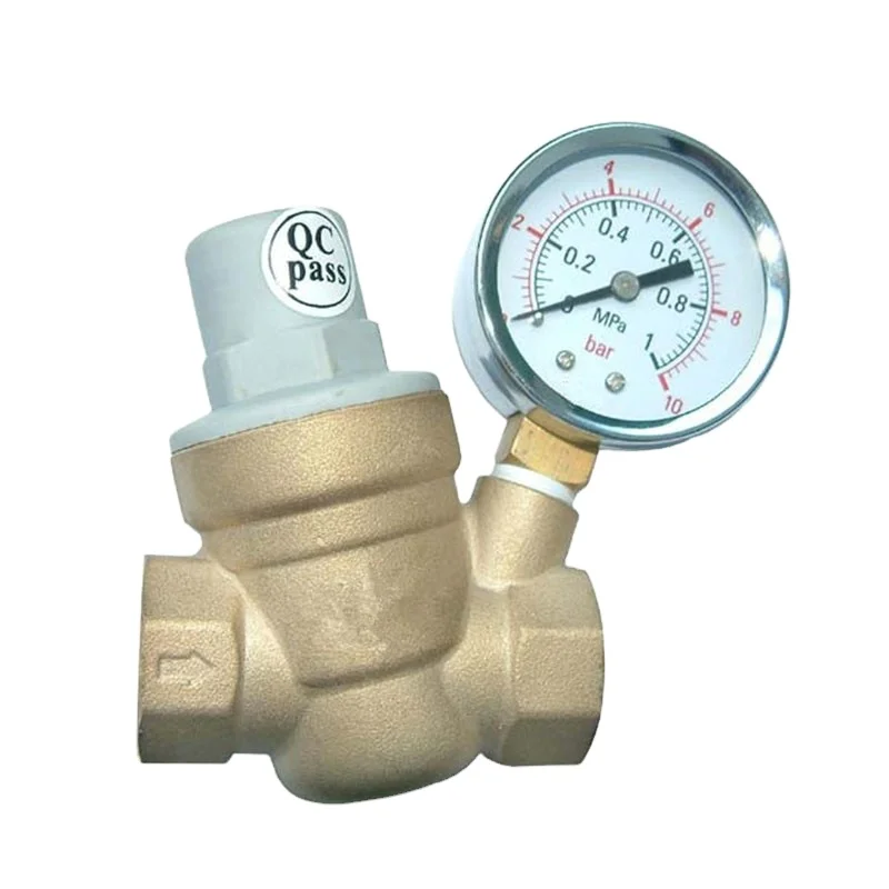 Brass Water Pressure Regulator Reducing Valve for Hydraulic