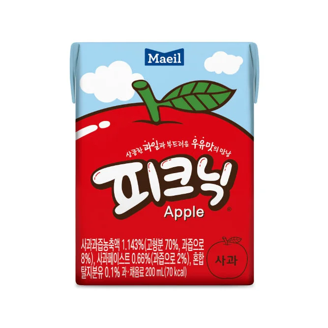 Natural Apple Juice 100ml Fruiti Burst Juice Beverage Soft Drinks Fresh Apple mix of fresh fruit and smooth milk
