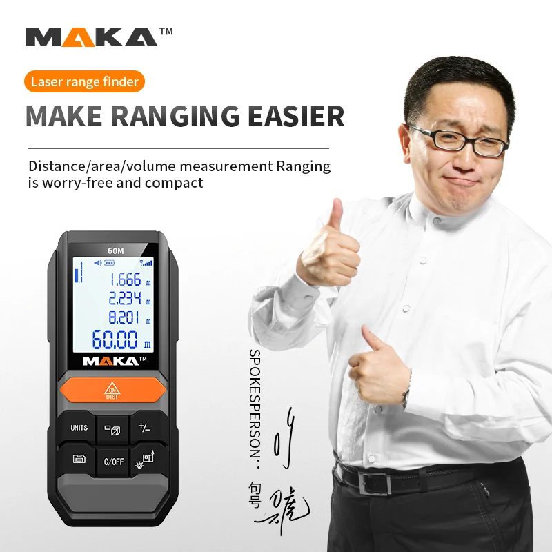 New design digital laser measuring rangefinder for instrument, measuring laser rangefinder