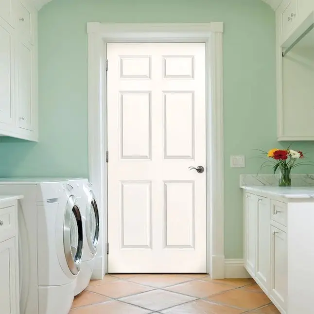 Composite internal room mdf interior doors modern american bedroom entry wooden door