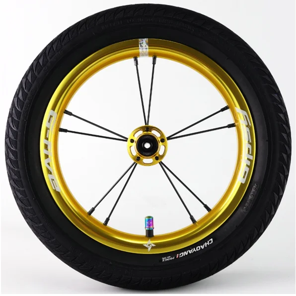Gipsy 12 inch G-Five Wheelset Kids Bike 84/90/95mm Double Wall Pinned Rim Anodize Balance Bike G-5 Wheels