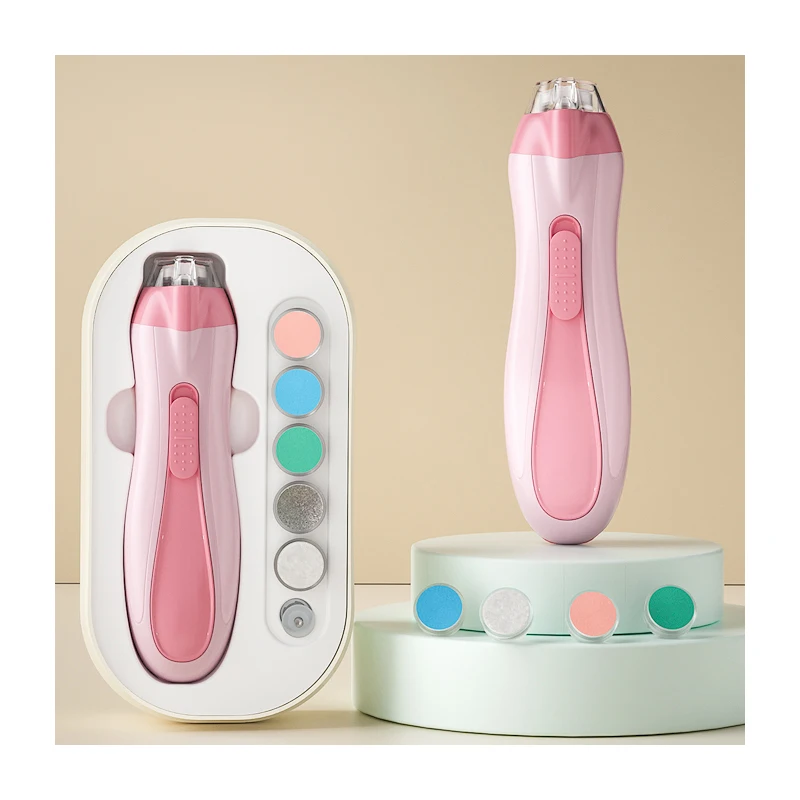 Electric Nail Care Kit Battery Operated Manicure Pedicure Set