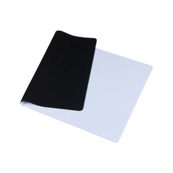Custom White Sublimation Mouse Pads Blanks Roll Material Sheets Packaging Printed Heart Round Design Big Size 30X70 900*400