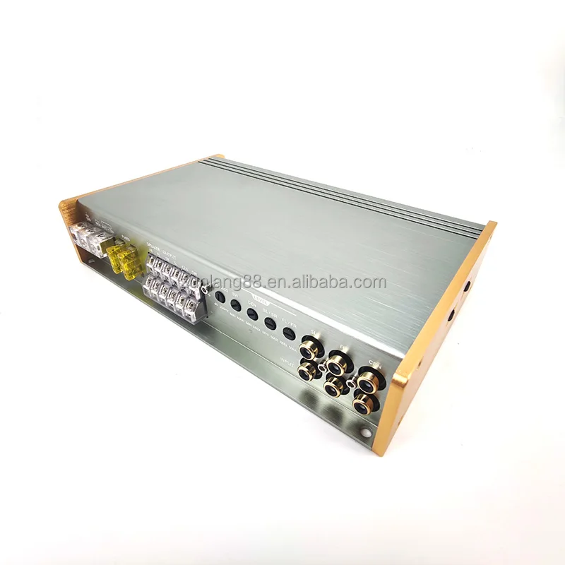 Factory wholesale Car SubWoofer Speaker Class D Amplifier RMS 120W*6 4 ohms  6-channel subwoofer amplifier car audio amp