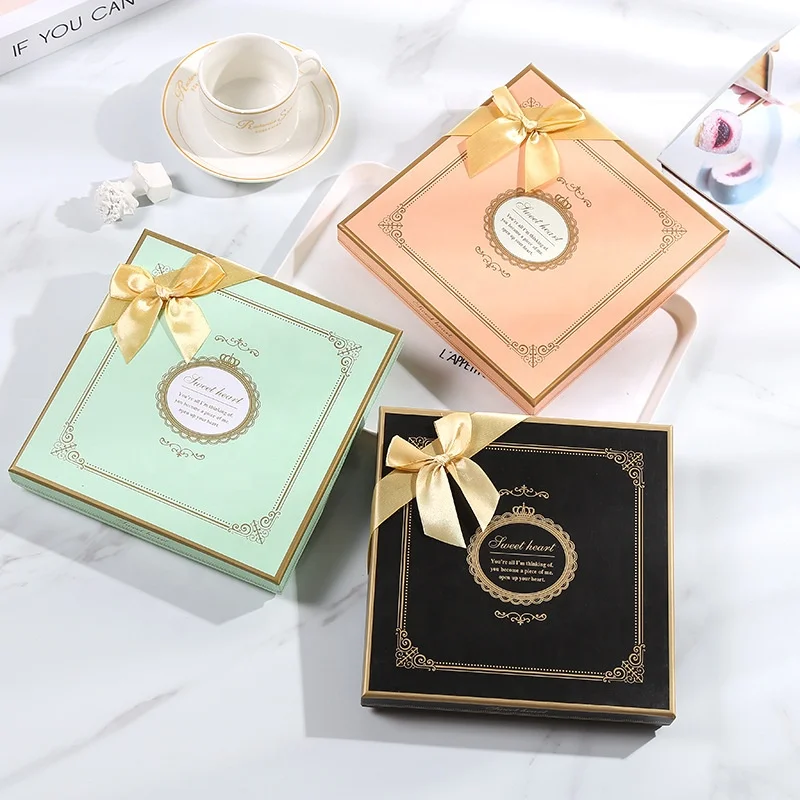 High Quality Custom Packaging Sweet Box Cardboard Sweet Packaging Present Box Chocolate Paper Gift Box