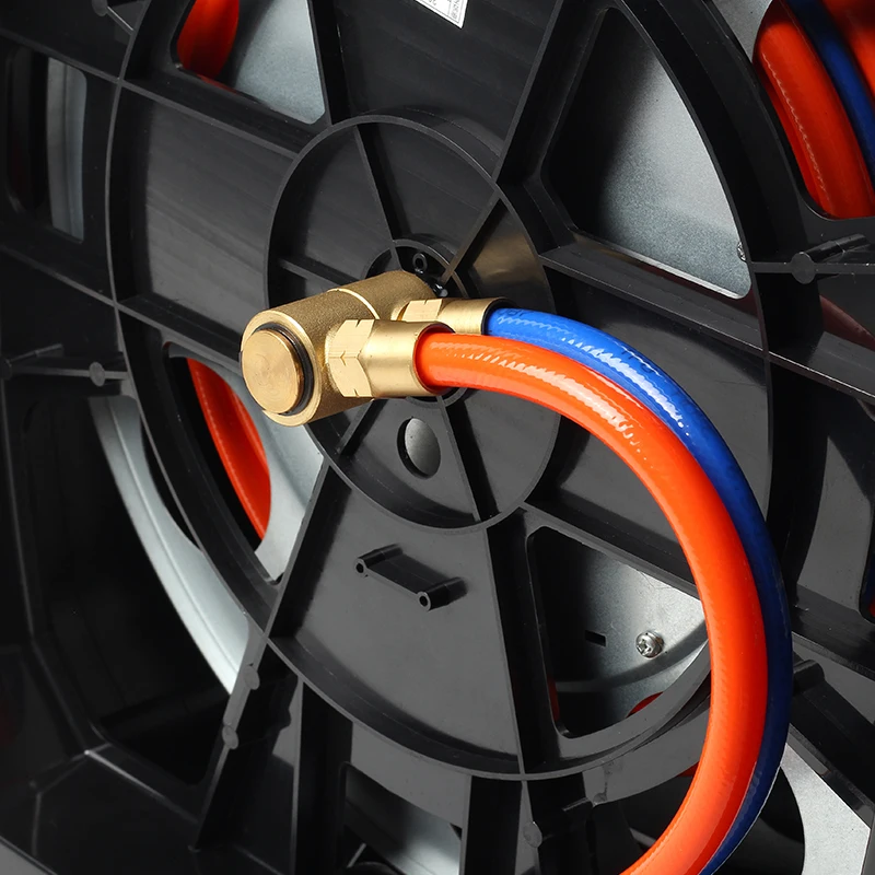 Car beauty detailing  Retractable Combination water air electric Hose Reel for Car washing