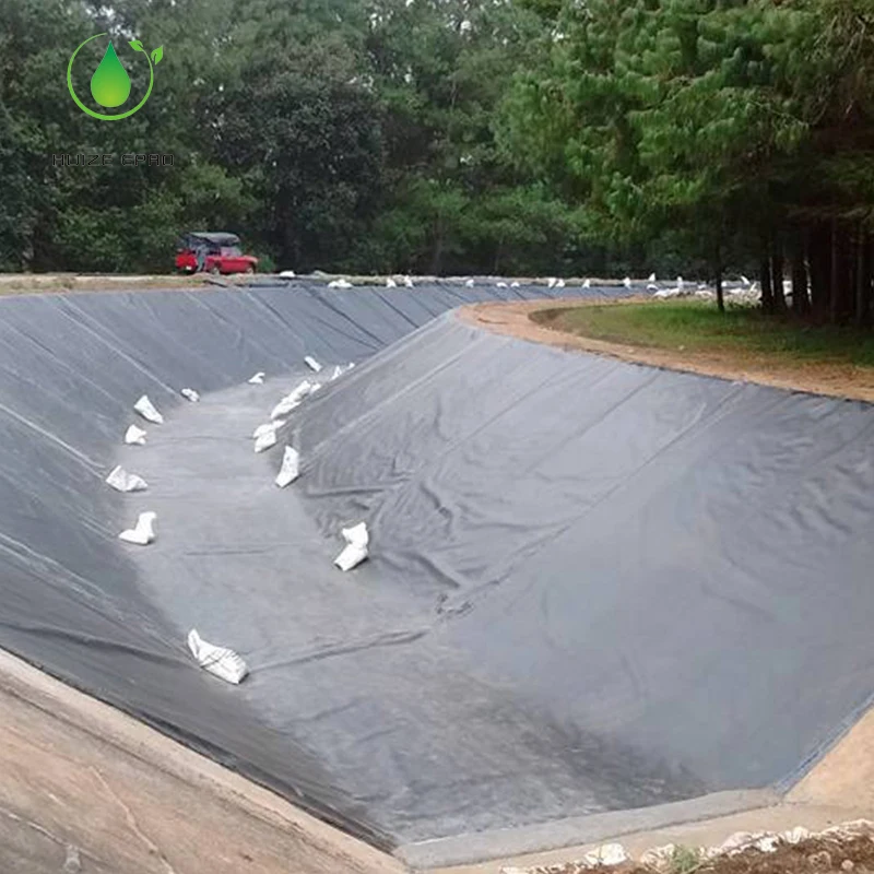Factory supply hdpe membrane  geomembrane hdpe  geomembrane 1mm hdpe geomembrane fish tank/