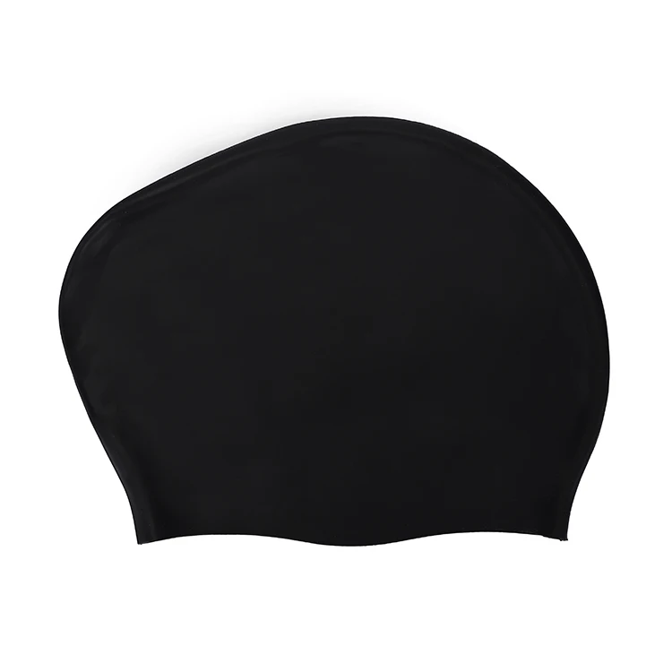 
Long Hair Swim Caps Designed for Curly Hair, Dreadlocks, Weaves, Adult Woman and Men Waterproof durable silicone Swimming Cap 