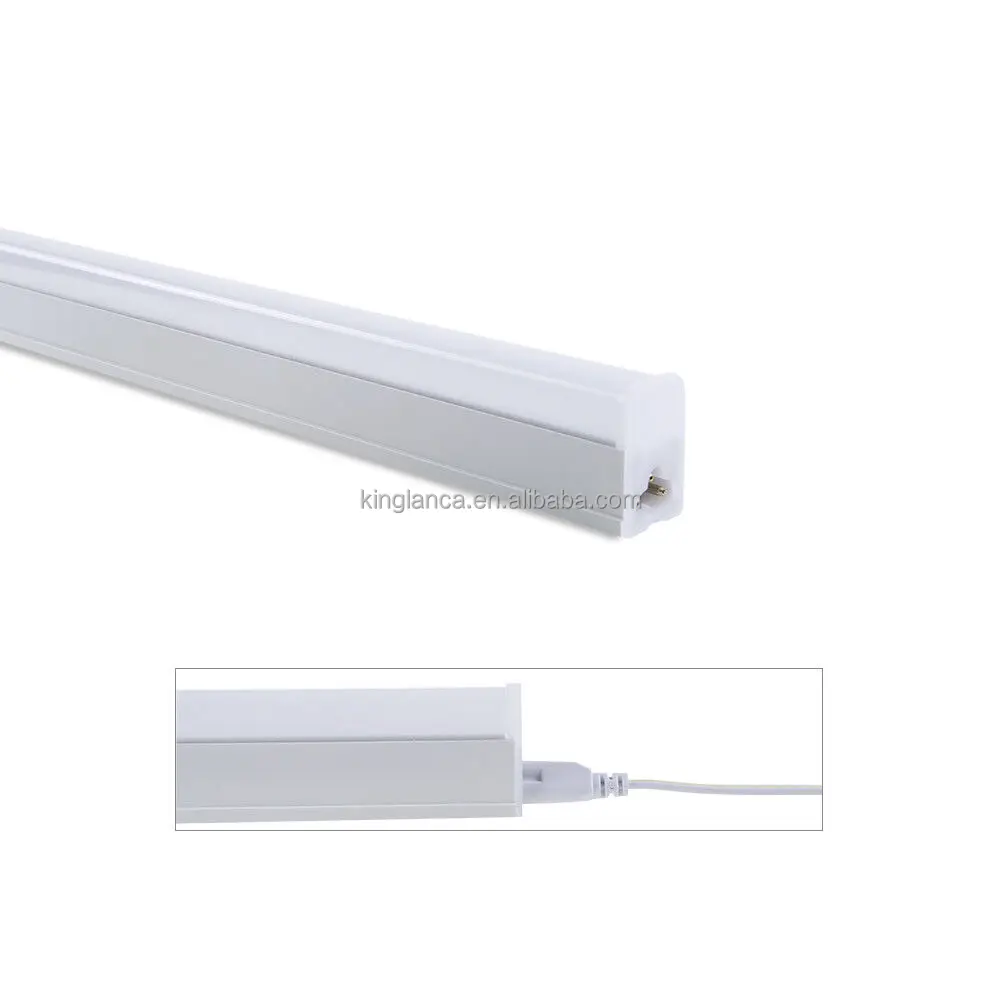 T5 led light tube best price 3000k/6000k plastic integrated design economic for home office supermarket hotel factory
