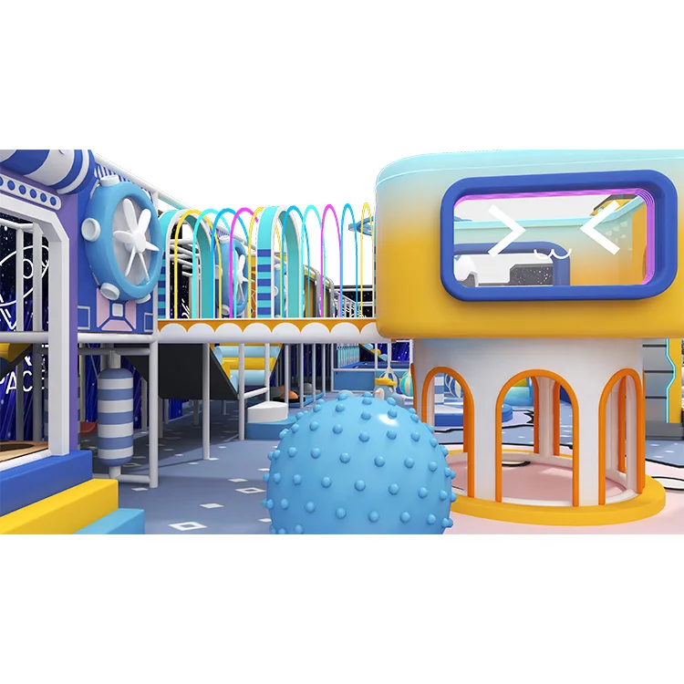 Commercial Custom Children and Innovative Kids Play Indoor Playground Soft Play Equipment Wall Games Slides Indoor Playground