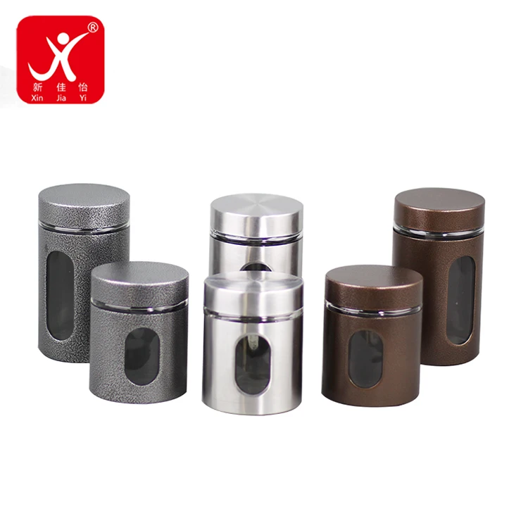 
Xin Jia Yi Packaging Customized Round Chinese Tea Tin Box With Clear Window Tin Box 