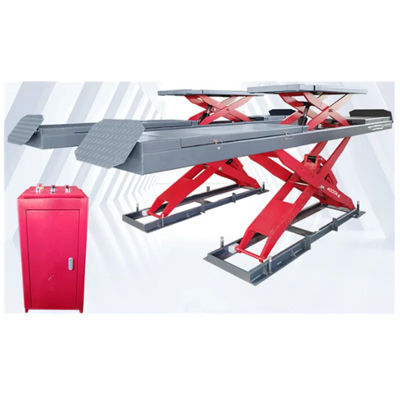 Hydraulic Wheel Alignment Scissor Basement Car Lift