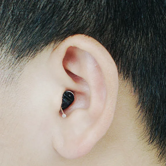 2 Channel invisible  cic hearing aid