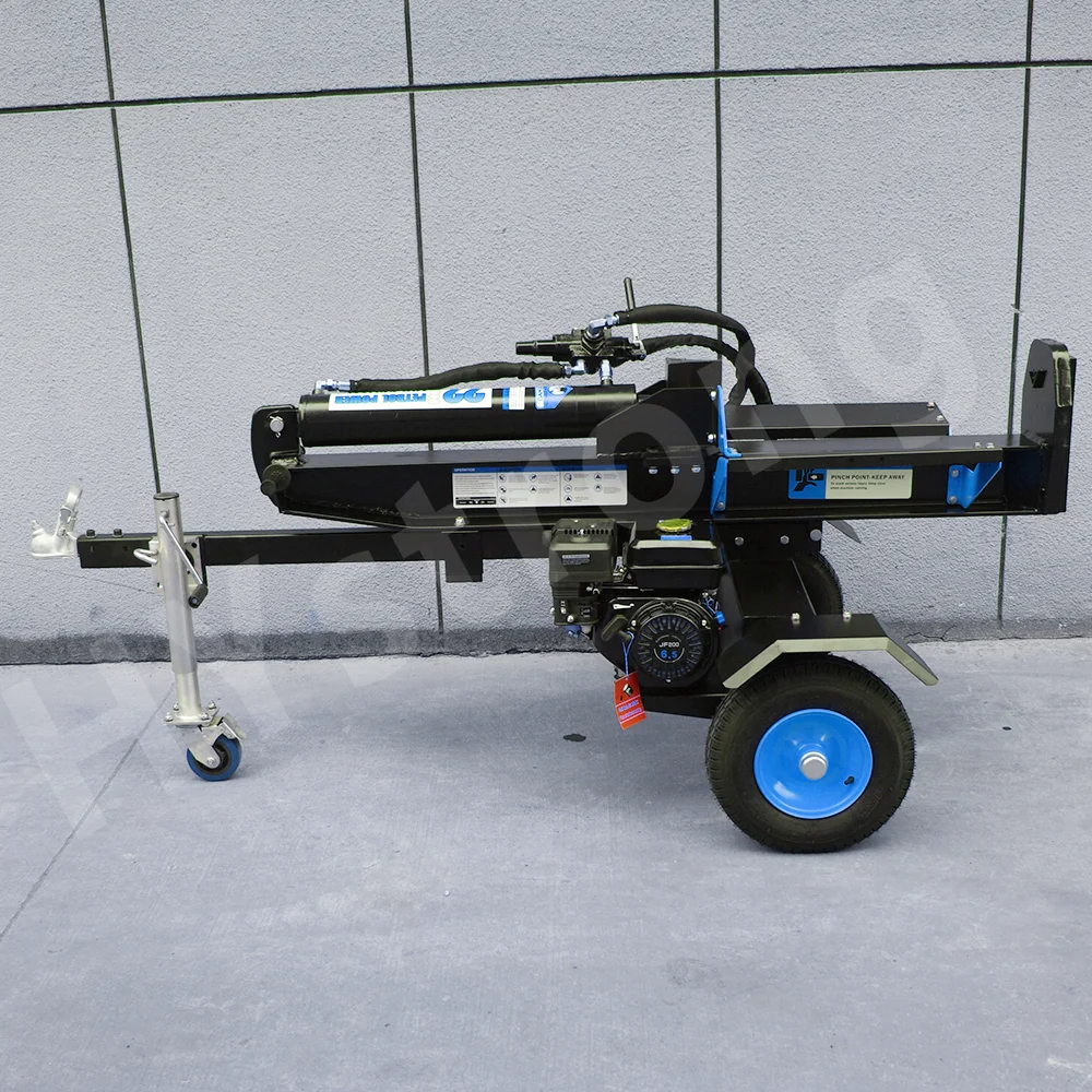 HYstrong China 26T Gasoline Log Splitter log cutter and splitter machine electric kinetic wood splitter HY26T-GL