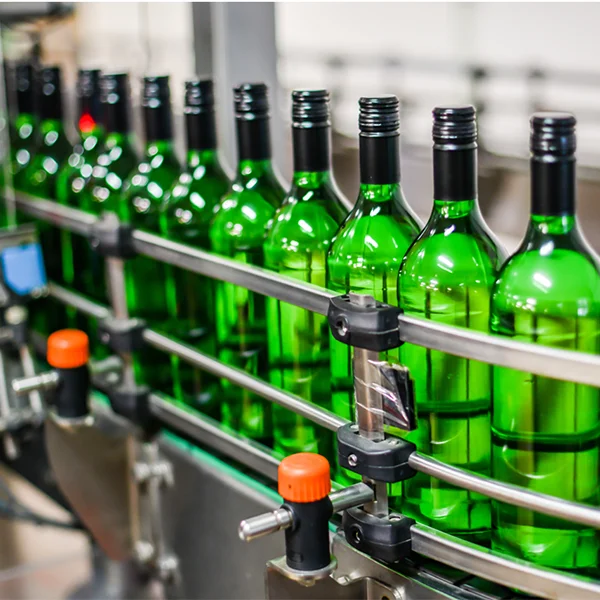 KEFAI Automatic liquid 2/4/6/8 head pet glass bottle filling and capping labeling machine filling machine liquid