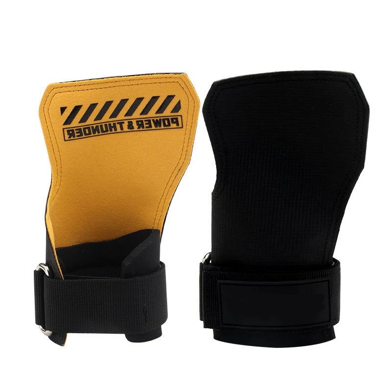 WS6490 Nylon rubber composite Palm Padded Lifting Gloves Gymnastics Palm Protector Weightlifting Hand Grips